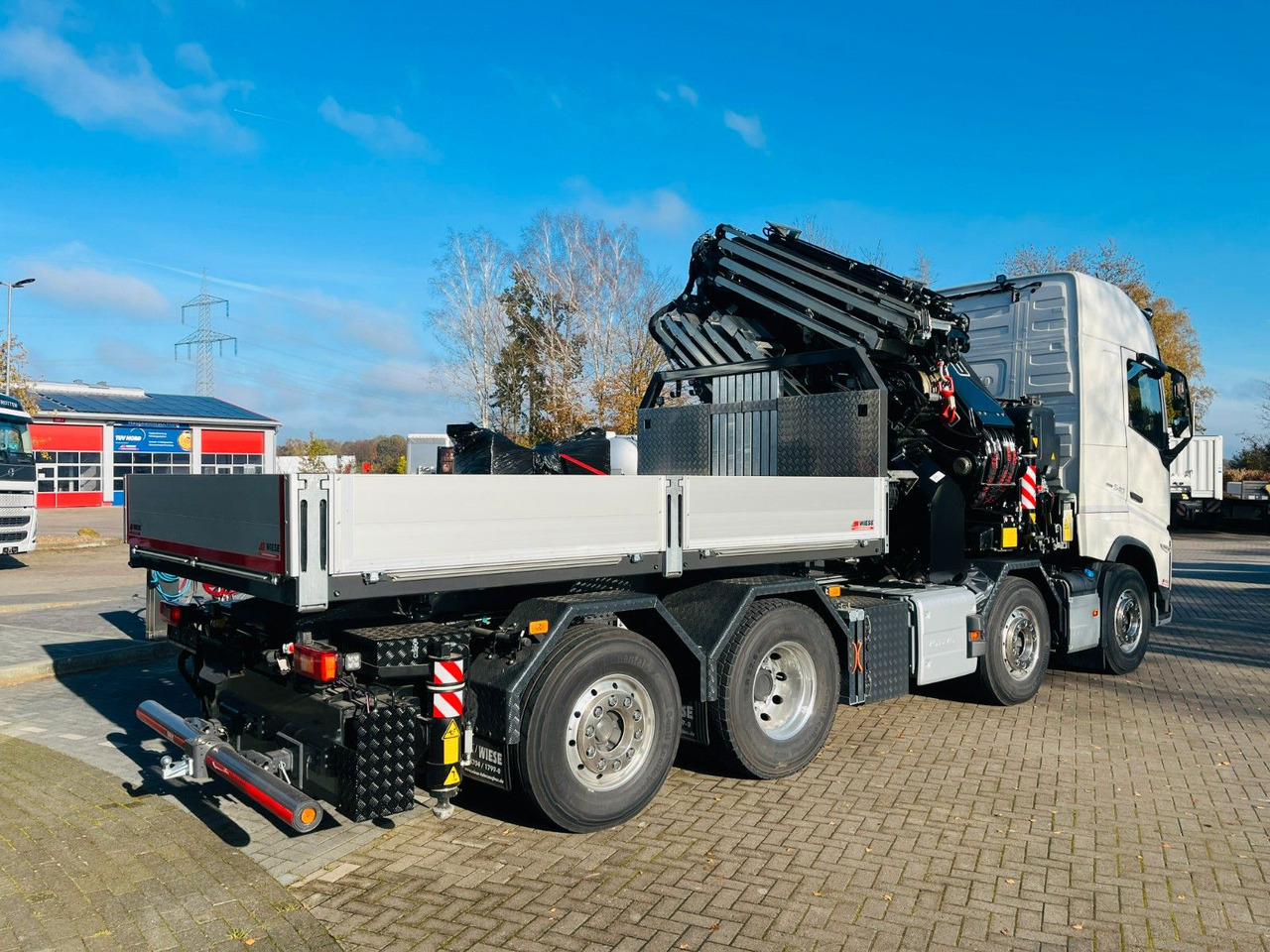 Volvo FH 540 SZM mit F1450 HXP Fly Jib + Winde - شاحنات مسطحة, شاحنة كرين: صورة 3 Volvo FH 540 SZM mit F1450 HXP Fly Jib + Winde - شاحنات مسطحة, شاحنة كرين: صورة 3