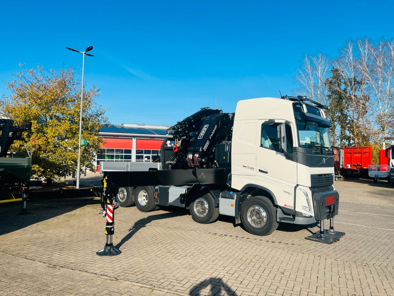 Volvo FH 540 SZM mit F1450 HXP Fly Jib + Winde - شاحنة كرين: صورة 2 Volvo FH 540 SZM mit F1450 HXP Fly Jib + Winde - شاحنة كرين: صورة 2