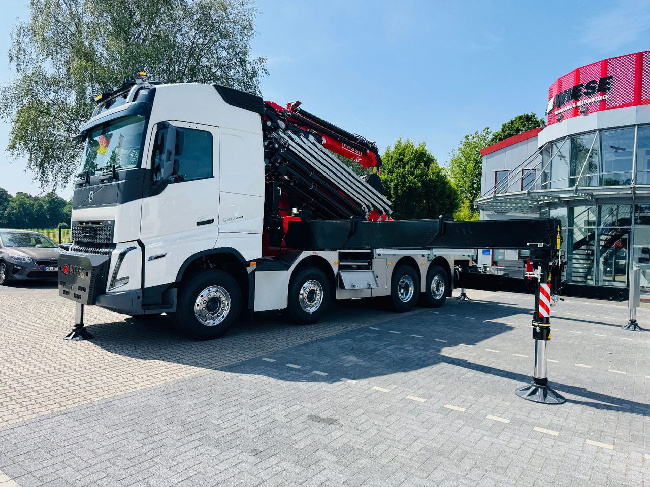 Volvo FH 540 mit Fassi F2150RAL Fly Jib + Winde - شاحنات مسطحة, شاحنة كرين: صورة 4 Volvo FH 540 mit Fassi F2150RAL Fly Jib + Winde - شاحنات مسطحة, شاحنة كرين: صورة 4