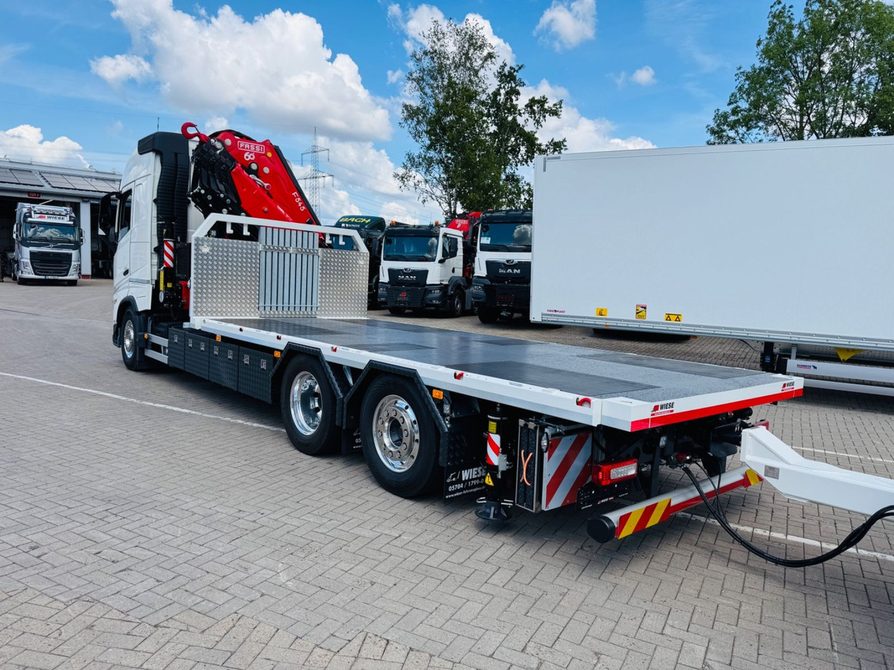 Volvo FH540 6x2 Containerpritsche mit F545RA.2.26 - شاحنات مسطحة, شاحنة كرين: صورة 4 Volvo FH540 6x2 Containerpritsche mit F545RA.2.26 - شاحنات مسطحة, شاحنة كرين: صورة 4
