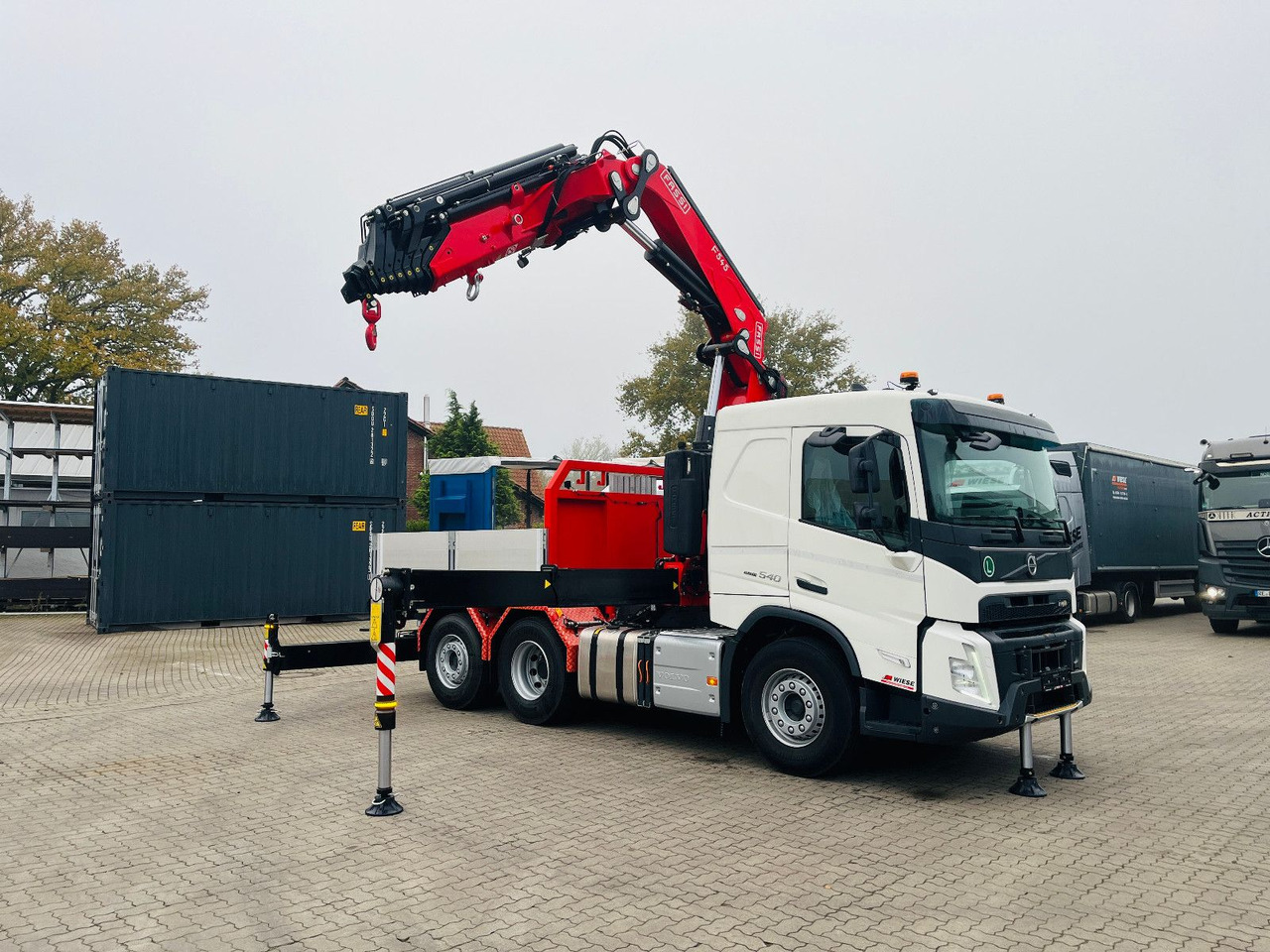 Volvo FMX 540 6x2 mit Kran Fassi F545.2.28 - وحدة جر: صورة 3 Volvo FMX 540 6x2 mit Kran Fassi F545.2.28 - وحدة جر: صورة 3