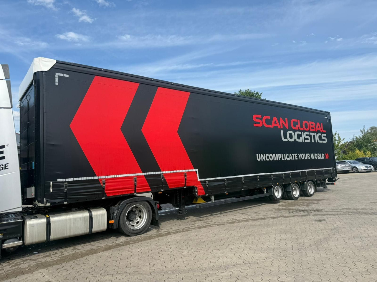 Wiese 3-Achs Gabestaplertransporter Mega LBW - عربة منخفضة مسطحة نصف مقطورة: صورة 3 Wiese 3-Achs Gabestaplertransporter Mega LBW - عربة منخفضة مسطحة نصف مقطورة: صورة 3