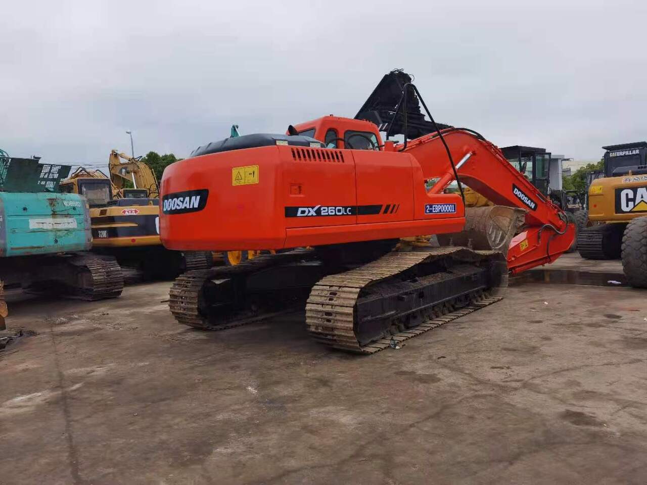 DOOSAN DX260 - حفار زحاف: صورة 4 DOOSAN DX260 - حفار زحاف: صورة 4