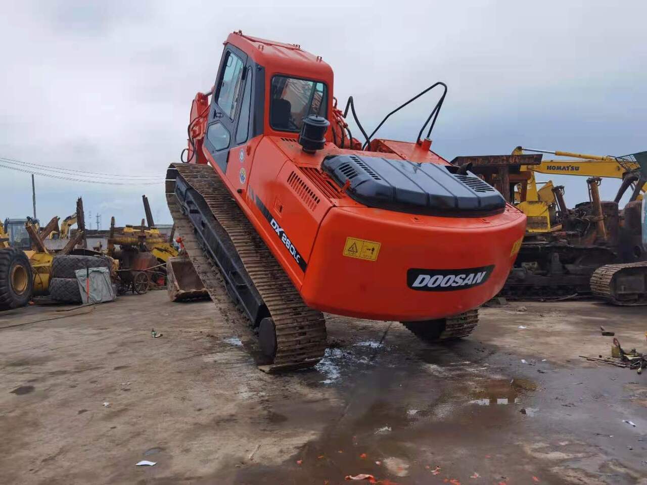DOOSAN DX260 - حفار زحاف: صورة 2 DOOSAN DX260 - حفار زحاف: صورة 2