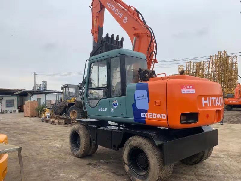 HITACHI EX120WD - حفارة دولاب: صورة 4 HITACHI EX120WD - حفارة دولاب: صورة 4