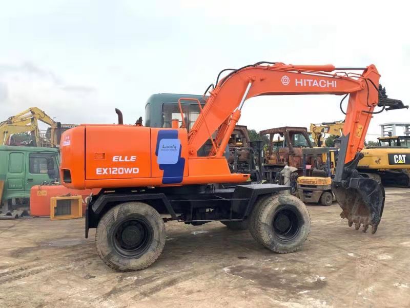 HITACHI EX120WD - حفارة دولاب: صورة 5 HITACHI EX120WD - حفارة دولاب: صورة 5