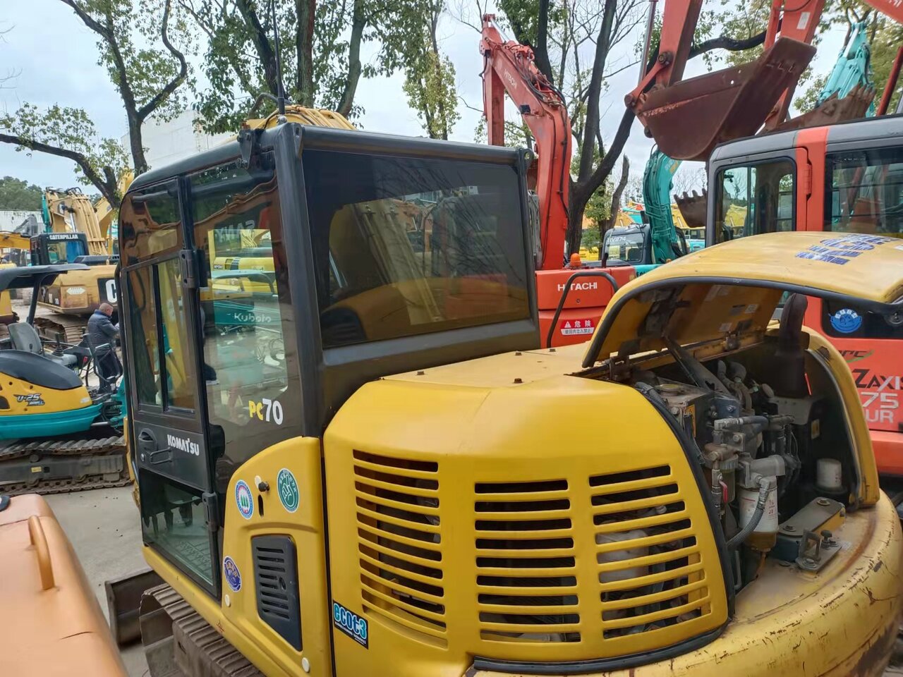 KOMATSU PC70-mini excavator - حفارة مُصَّغرة: صورة 3 KOMATSU PC70-mini excavator - حفارة مُصَّغرة: صورة 3