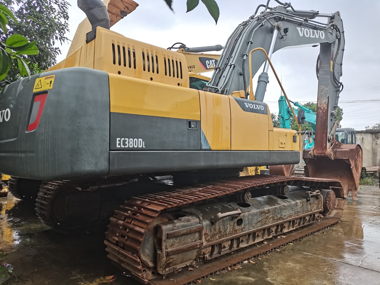 VOLVO EC380DL-excavator - حفار زحاف: صورة 1 VOLVO EC380DL-excavator - حفار زحاف: صورة 1