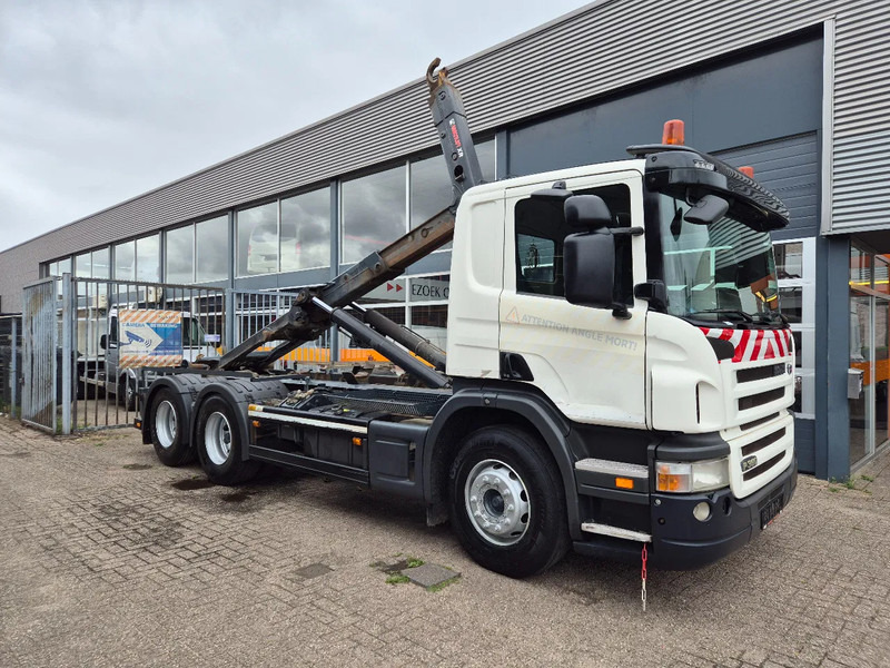 Scania P360 6X2 Containersysteem/ 21T Multilift/ Adjustable Hook - شاحنة ذات خطاف: صورة 1 Scania P360 6X2 Containersysteem/ 21T Multilift/ Adjustable Hook - شاحنة ذات خطاف: صورة 1