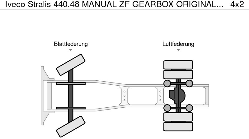 وحدة جر Iveco Stralis 440.48 MANUAL ZF GEARBOX ORIGINAL LOW MILEAGE: صورة 19