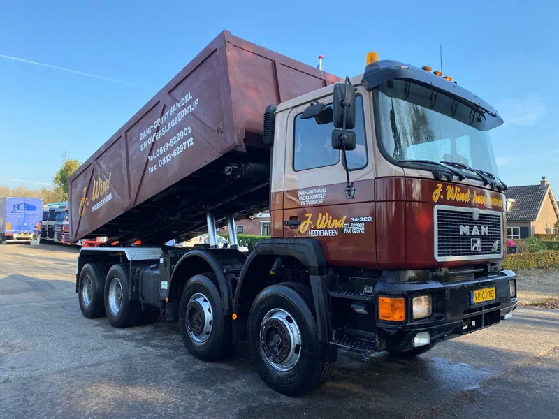 MAN 35 35.322 HOLLAND TRUCK FULL STEEL SPRING MANUAL ZF GEARBOX no 372 - شاحنة قلاب: صورة 2 MAN 35 35.322 HOLLAND TRUCK FULL STEEL SPRING MANUAL ZF GEARBOX no 372 - شاحنة قلاب: صورة 2