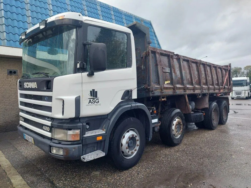 Scania P124-420 8x4 Kipper Steel - شاحنة قلاب: صورة 1 Scania P124-420 8x4 Kipper Steel - شاحنة قلاب: صورة 1