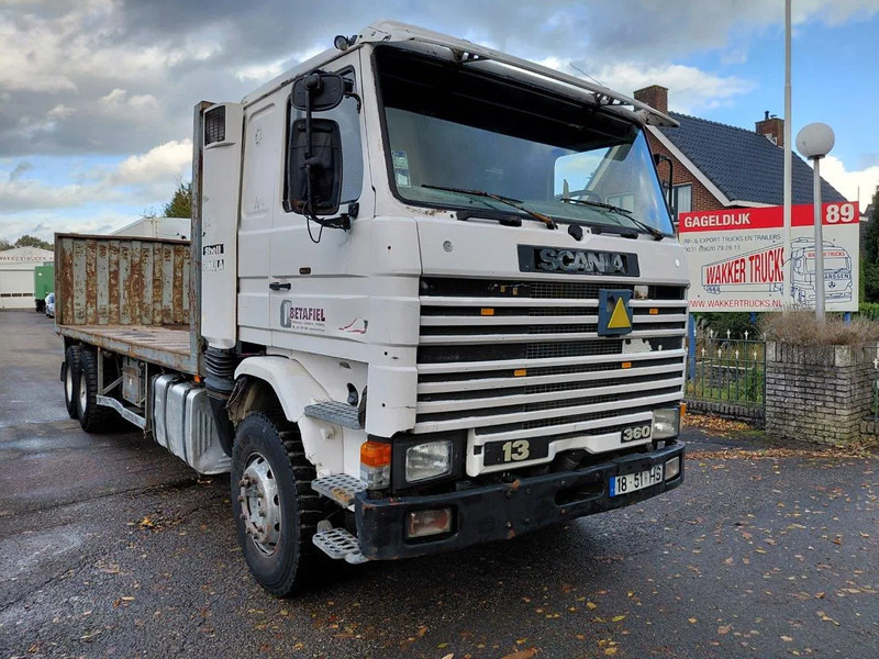 Scania R113-360 6x2 Plato Steel Suspension - شاحنات مسطحة: صورة 2 Scania R113-360 6x2 Plato Steel Suspension - شاحنات مسطحة: صورة 2