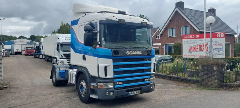Scania R124-400 4x2 TRUCKHEAD + KIPPER HYDRAULIC + AIRO + RETARDER - وحدة جر: صورة 3 Scania R124-400 4x2 TRUCKHEAD + KIPPER HYDRAULIC + AIRO + RETARDER - وحدة جر: صورة 3