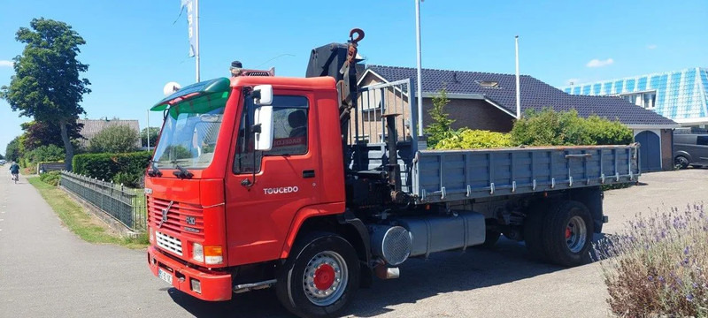 Volvo FL 10.320 4x2 Kipper Crane Steel Suspension - شاحنة قلاب, شاحنة كرين: صورة 1 Volvo FL 10.320 4x2 Kipper Crane Steel Suspension - شاحنة قلاب, شاحنة كرين: صورة 1