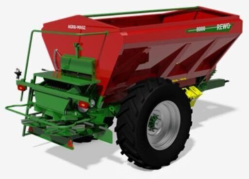 AGRO-MASZ Rozsiewacz REWO - آلة رش السماد: صورة 1 AGRO-MASZ Rozsiewacz REWO - آلة رش السماد: صورة 1