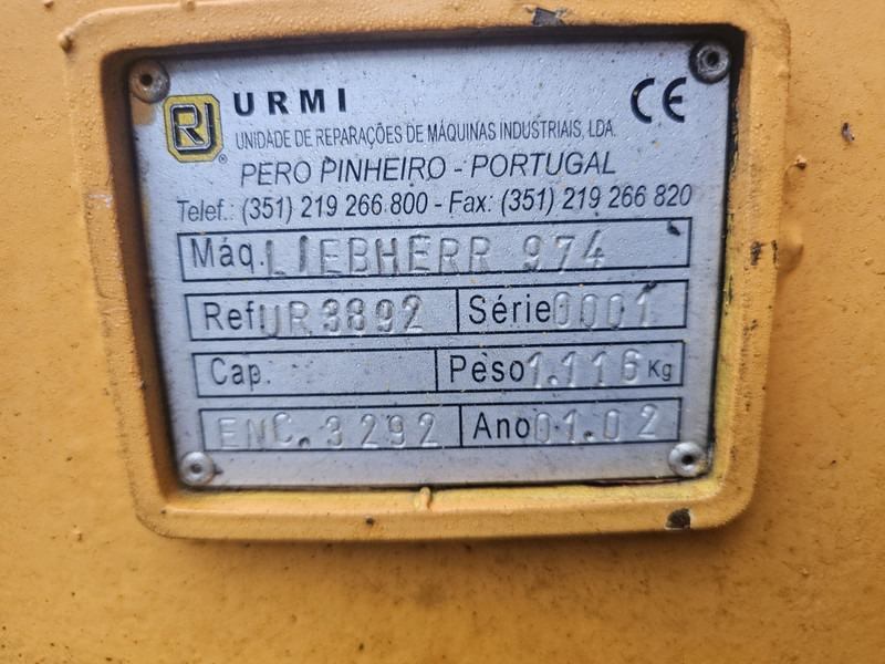Lehnhof ms40 liebherr r974 adaptor plate lehnhof sw40 ms40 - قارنة توصيل هيدروليكي - آلات البناء: صورة 5 Lehnhof ms40 liebherr r974 adaptor plate lehnhof sw40 ms40 - قارنة توصيل هيدروليكي - آلات البناء: صورة 5