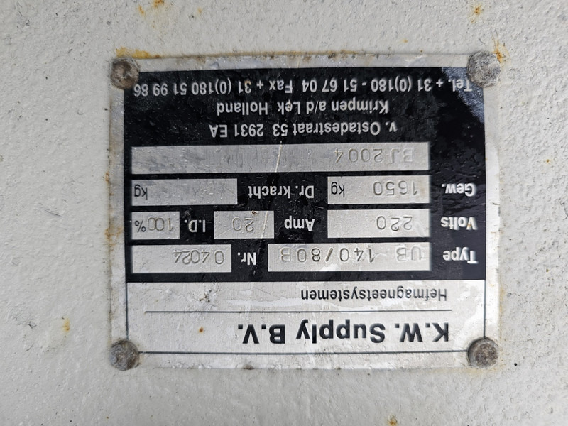 Schrootmagneet kw supply magnet fuchs sennebogen liebherr - ملحق - آلات البناء: صورة 5 Schrootmagneet kw supply magnet fuchs sennebogen liebherr - ملحق - آلات البناء: صورة 5