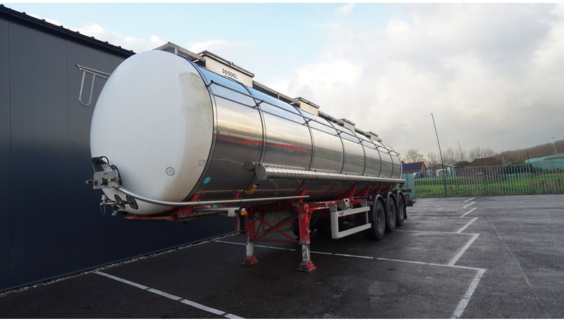Burg 3 AXLE TANK CHEMIE TRAILER 30.000LTR - نصف مقطورة صهريج: صورة 2 Burg 3 AXLE TANK CHEMIE TRAILER 30.000LTR - نصف مقطورة صهريج: صورة 2