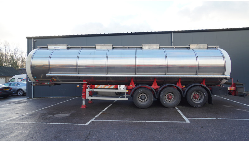 Burg 3 AXLE TANK CHEMIE TRAILER 30.000LTR - نصف مقطورة صهريج: صورة 1 Burg 3 AXLE TANK CHEMIE TRAILER 30.000LTR - نصف مقطورة صهريج: صورة 1