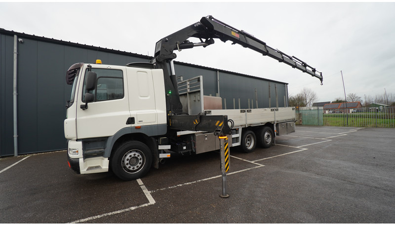 DAF CF 85.360 6x2 OPEN BOX WITH HMF 5300 CRANE - شاحنة كرين: صورة 2 DAF CF 85.360 6x2 OPEN BOX WITH HMF 5300 CRANE - شاحنة كرين: صورة 2