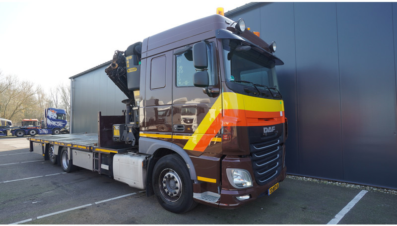 DAF XF 460 6X2 FLATBED TRUCK WITH PALFINGER PK 50002 CRANE DAF XF 460 6X2 FLATBED TRUCK WITH PALFINGER PK 50002 CRANE: صورة 8