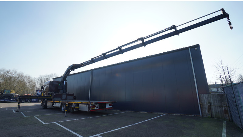 DAF XF 460 6X2 FLATBED TRUCK WITH PALFINGER PK 50002 CRANE - شاحنة كرين: صورة 3 DAF XF 460 6X2 FLATBED TRUCK WITH PALFINGER PK 50002 CRANE - شاحنة كرين: صورة 3