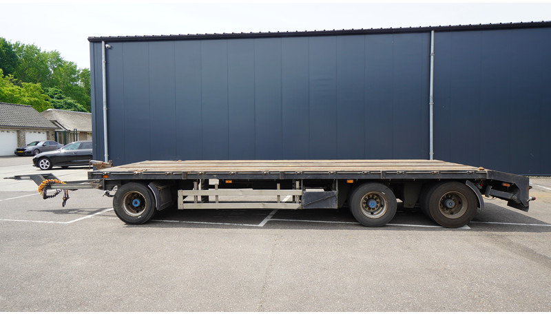 مقطورات مسطحة GS Meppel 3 AXLE FLATBED WITH TWISTLOCKS: صورة 1