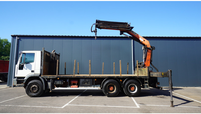 Iveco EUROTRAKKER CURSOR 350 6X4 FALTBED WITH PALFINGER PK 20002 CRANE - شاحنة كرين: صورة 1 Iveco EUROTRAKKER CURSOR 350 6X4 FALTBED WITH PALFINGER PK 20002 CRANE - شاحنة كرين: صورة 1