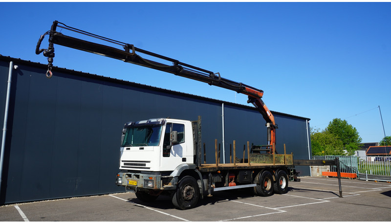 Iveco EUROTRAKKER CURSOR 350 6X4 FLATBED WITH PALFINGER PK 20002 CRANE - شاحنة كرين: صورة 2 Iveco EUROTRAKKER CURSOR 350 6X4 FLATBED WITH PALFINGER PK 20002 CRANE - شاحنة كرين: صورة 2