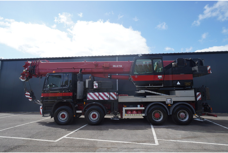 Mercedes-Benz ACTROS 4141 / FAUN HK60 MOBILE CRANE WITH JIB - شاحنة كرين: صورة 1 Mercedes-Benz ACTROS 4141 / FAUN HK60 MOBILE CRANE WITH JIB - شاحنة كرين: صورة 1