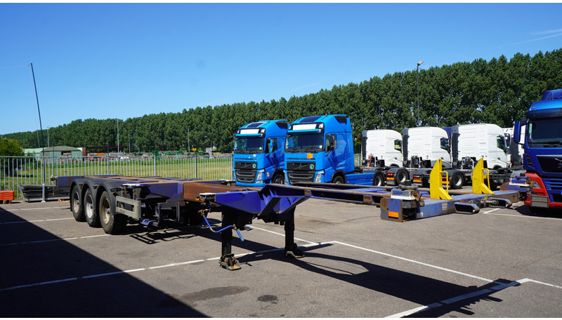 Pacton 3 AXLE CONTAINER TRANSPORT TRAILER EXTENDABLE 45 FT - نصف مقطورة لنقل الحاويات: صورة 3 Pacton 3 AXLE CONTAINER TRANSPORT TRAILER EXTENDABLE 45 FT - نصف مقطورة لنقل الحاويات: صورة 3