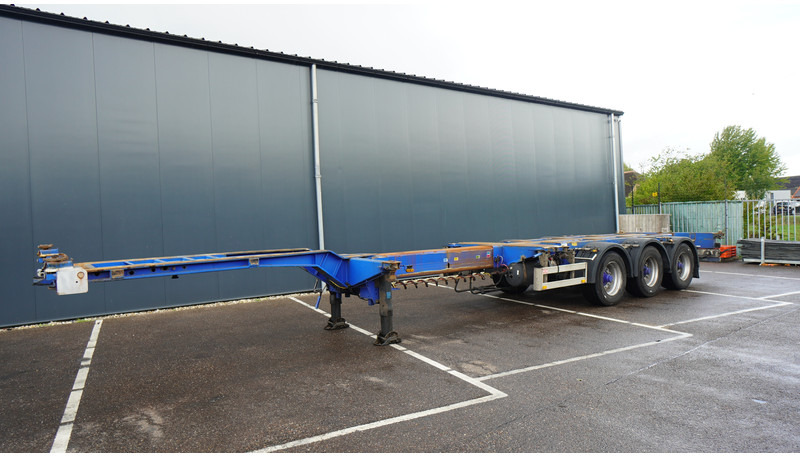 Pacton 3 AXLE MULTI CONTAINER TRANSPORT TRAILER EXTENDABLE 45 FT - نصف مقطورة لنقل الحاويات: صورة 2 Pacton 3 AXLE MULTI CONTAINER TRANSPORT TRAILER EXTENDABLE 45 FT - نصف مقطورة لنقل الحاويات: صورة 2