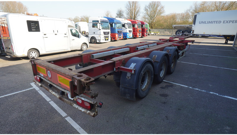 Renders 3 AXLE EXTENDABLE CONTAINER TRANSPORT TRAILER - نصف مقطورة لنقل الحاويات: صورة 4 Renders 3 AXLE EXTENDABLE CONTAINER TRANSPORT TRAILER - نصف مقطورة لنقل الحاويات: صورة 4