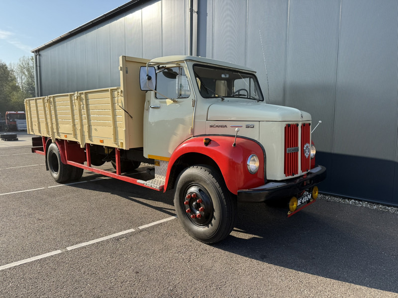 Scania 50 L5046 4X2 CLASSIC OLDTIMER OPEN BOX TRUCK - شاحنات مسطحة: صورة 5 Scania 50 L5046 4X2 CLASSIC OLDTIMER OPEN BOX TRUCK - شاحنات مسطحة: صورة 5