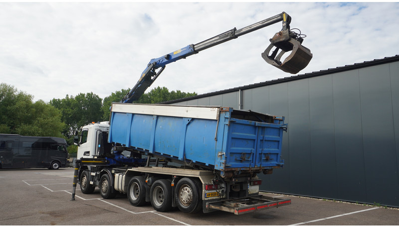 Scania G 490 10X4 CABLE SYSTEM TRUCK WITH PALFINGER Q180Z95TR CRANE - شاحنة كرين: صورة 3 Scania G 490 10X4 CABLE SYSTEM TRUCK WITH PALFINGER Q180Z95TR CRANE - شاحنة كرين: صورة 3