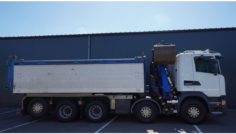 Scania G 490 10X4 CABLE SYSTEM TRUCK WITH PALFINGER Q180Z95TR CRANE - شاحنة كرين: صورة 4 Scania G 490 10X4 CABLE SYSTEM TRUCK WITH PALFINGER Q180Z95TR CRANE - شاحنة كرين: صورة 4