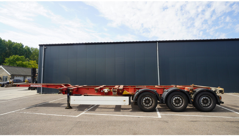 Schmitz Cargobull 3 AXLE CONTAINER TRANSPORT TRAILER EXTENDABLE 45 FT - نصف مقطورة لنقل الحاويات: صورة 1 Schmitz Cargobull 3 AXLE CONTAINER TRANSPORT TRAILER EXTENDABLE 45 FT - نصف مقطورة لنقل الحاويات: صورة 1