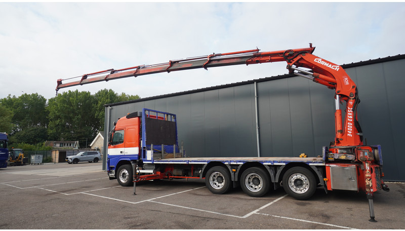 Volvo FM 450 8X4 FLATBED WITH GORMACH 3400E6 CRANE - شاحنة كرين: صورة 3 Volvo FM 450 8X4 FLATBED WITH GORMACH 3400E6 CRANE - شاحنة كرين: صورة 3