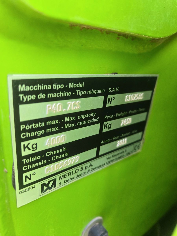 Merlo P40.7CS - رافعة تلسكوبية: صورة 2 Merlo P40.7CS - رافعة تلسكوبية: صورة 2
