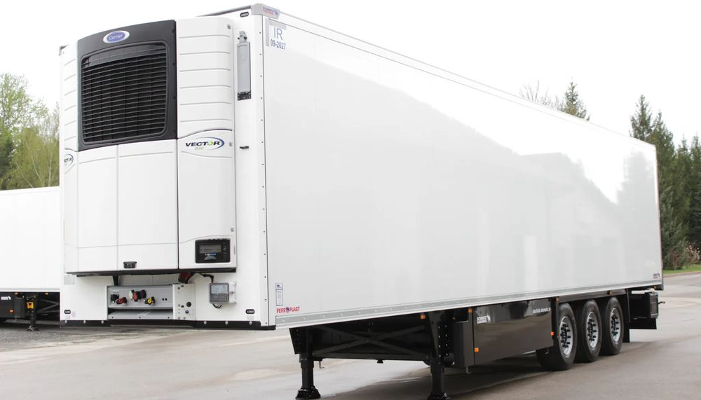 Schmitz Cargobull V7 FP 60 CARRIER VECTOR 1550 / ŚCIANA 7 CM / JAK NOWA / - نصف مقطورة مُبرِّدة: صورة 1 Schmitz Cargobull V7 FP 60 CARRIER VECTOR 1550 / ŚCIANA 7 CM / JAK NOWA / - نصف مقطورة مُبرِّدة: صورة 1