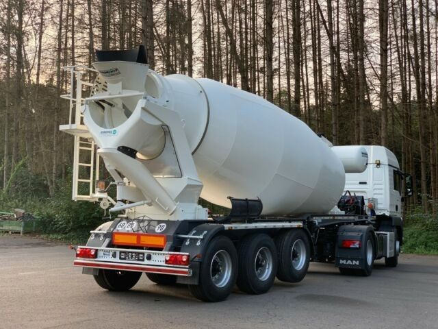 شاحنة خلاطة خرسانة EUROMIX MTP - 12m³ Betonmischer-Auflieger: صورة 10