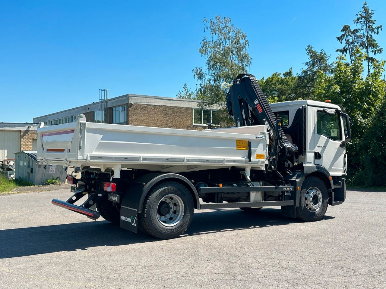 شاحنة قلاب, شاحنة كرين MAN TGM 18.320 4x2 Euro6e  Hiab X-HiDuo 138DS-4: صورة 7