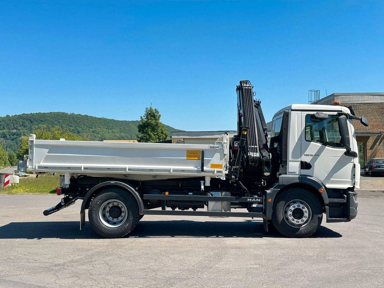 شاحنة قلاب, شاحنة كرين MAN TGM 18.320 4x2 Euro6e  Hiab X-HiDuo 138DS-4: صورة 8