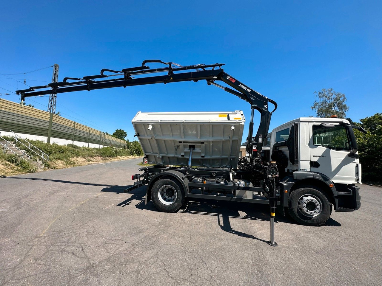 شاحنة قلاب, شاحنة كرين MAN TGM 18.320 4x2 Euro6e  Hiab X-HiDuo 138DS-4: صورة 21