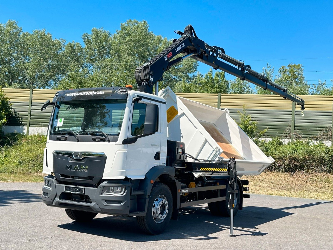 شاحنة قلاب, شاحنة كرين MAN TGM 18.320 4x2 Euro6e  Hiab X-HiDuo 138DS-4: صورة 19