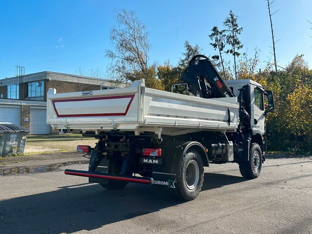 MAN TGM 18.320 4x4 /Singelbereift/einzelbereift Kran - شاحنة قلاب, شاحنة كرين: صورة 4 MAN TGM 18.320 4x4 /Singelbereift/einzelbereift Kran - شاحنة قلاب, شاحنة كرين: صورة 4