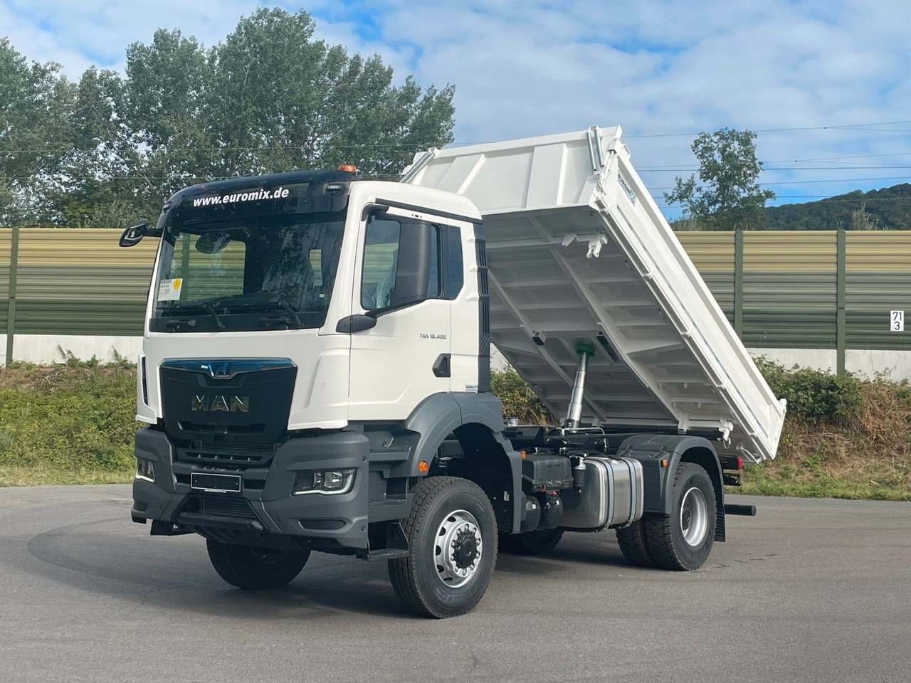 MAN TGS 18.400 TG3 4x4 Euro6e 3-Seiten-Kippe Euromix - شاحنة قلاب: صورة 1 MAN TGS 18.400 TG3 4x4 Euro6e 3-Seiten-Kippe Euromix - شاحنة قلاب: صورة 1