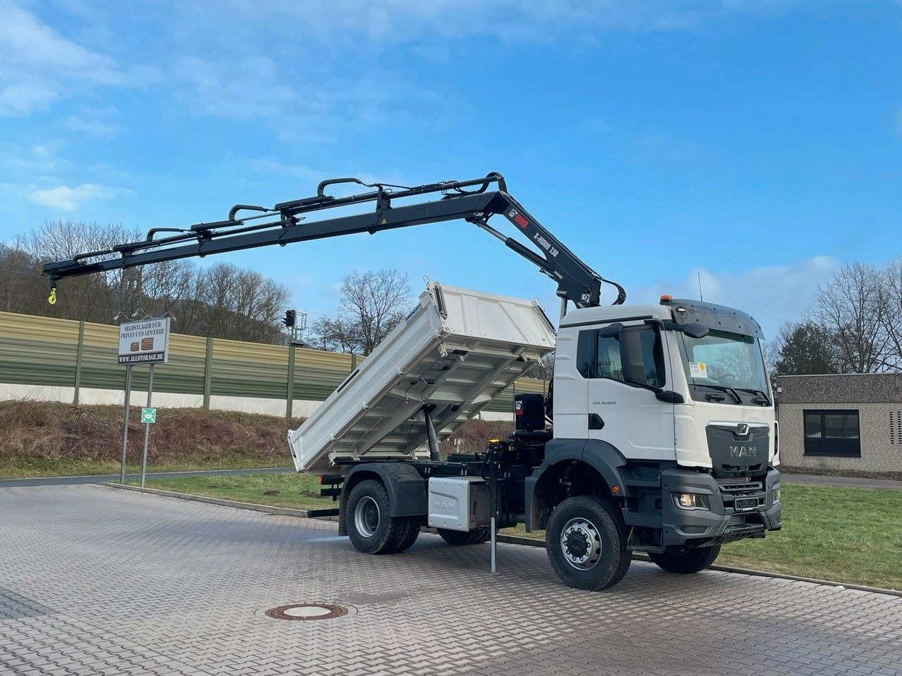 MAN TGS 18.400 TG3 4x4 Euro6e Hiab X-HiDuo 138DS-4 - شاحنة قلاب, شاحنة كرين: صورة 1 MAN TGS 18.400 TG3 4x4 Euro6e Hiab X-HiDuo 138DS-4 - شاحنة قلاب, شاحنة كرين: صورة 1