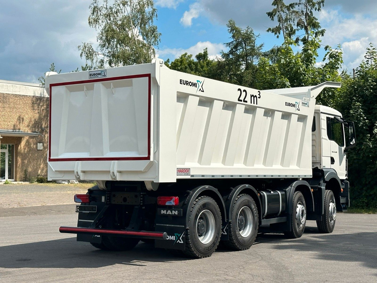 MAN TGS 41.400 8x4 / EUROMIX MTP 22m³/ Eckige Mulde - شاحنة قلاب: صورة 5 MAN TGS 41.400 8x4 / EUROMIX MTP 22m³/ Eckige Mulde - شاحنة قلاب: صورة 5